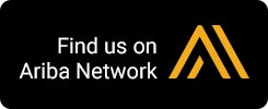 Ariba logo: Find us on the Ariba network