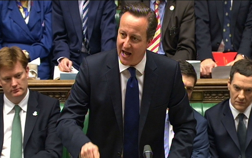 David Cameron’s Last Prime Minister’s Questions: Rhetoric and Nerves