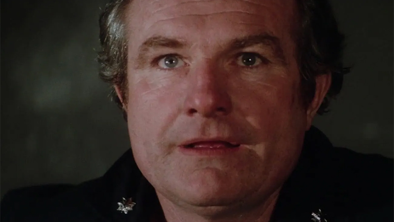 Shane Rimmer as Cmdr Carter in The Spy Who Loved Me.